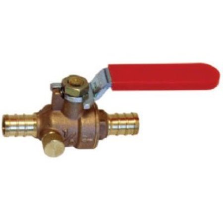 SHARKBITE/CASH ACME 12x12Barb Ball Valve 24612LFA